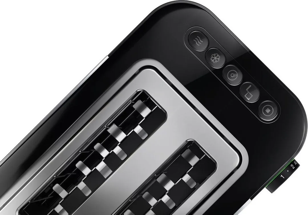 Braun ID Collection HT 5015 BK Broodrooster - 2 Sandwiches - 1000W - Zwart