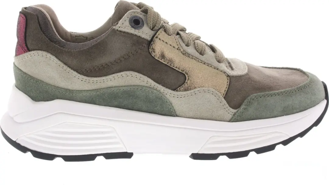 Dames Veterschoenen Xsensible Golden Gate Lady Combi Taupe