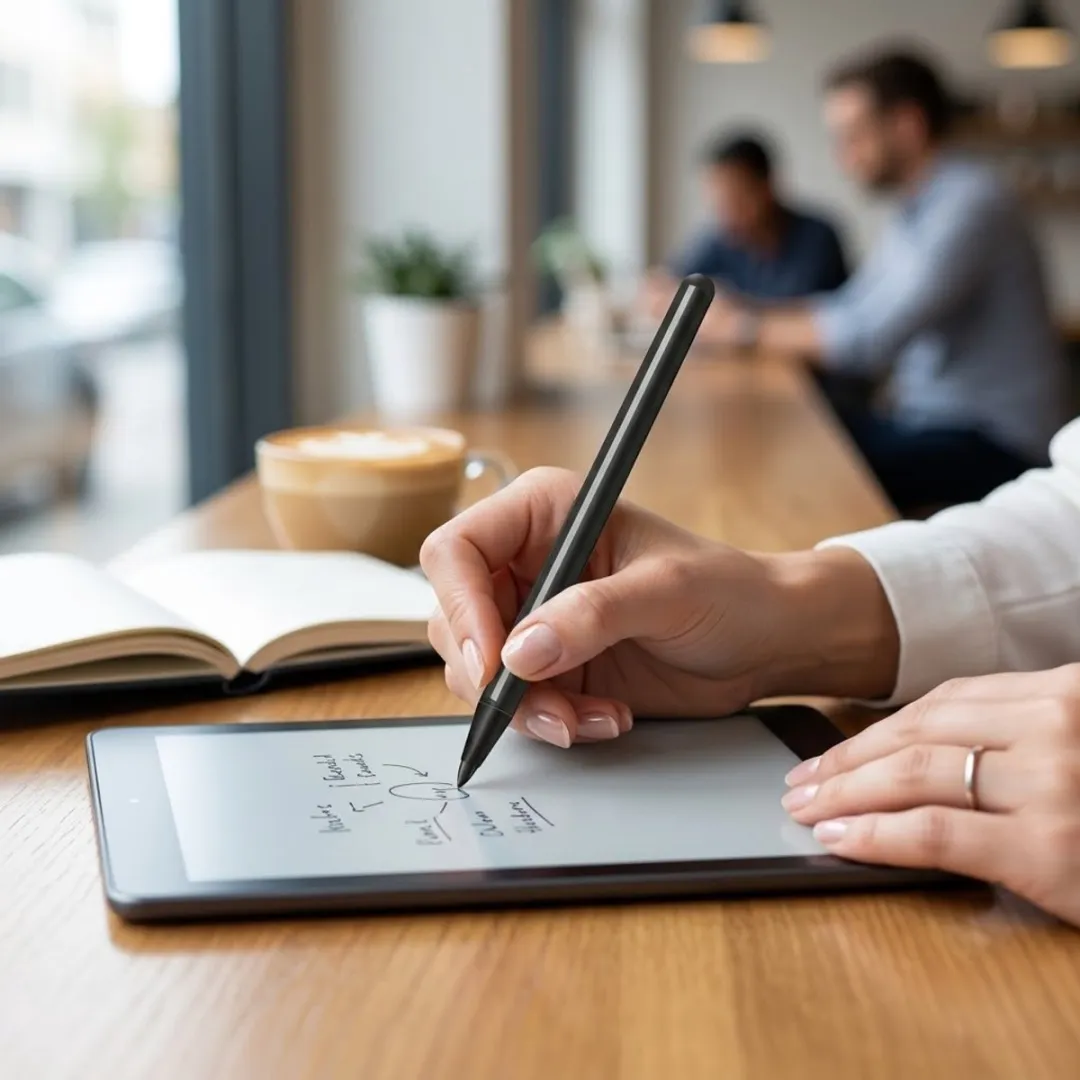 NUVEX Touchscreen Pen Set 3 Stuks - Zwart/Zilver/Rood