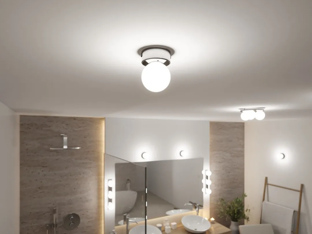 Paulmann Selection Bathroom Plafondlamp Gove IP44 G9 20W - Chroom
