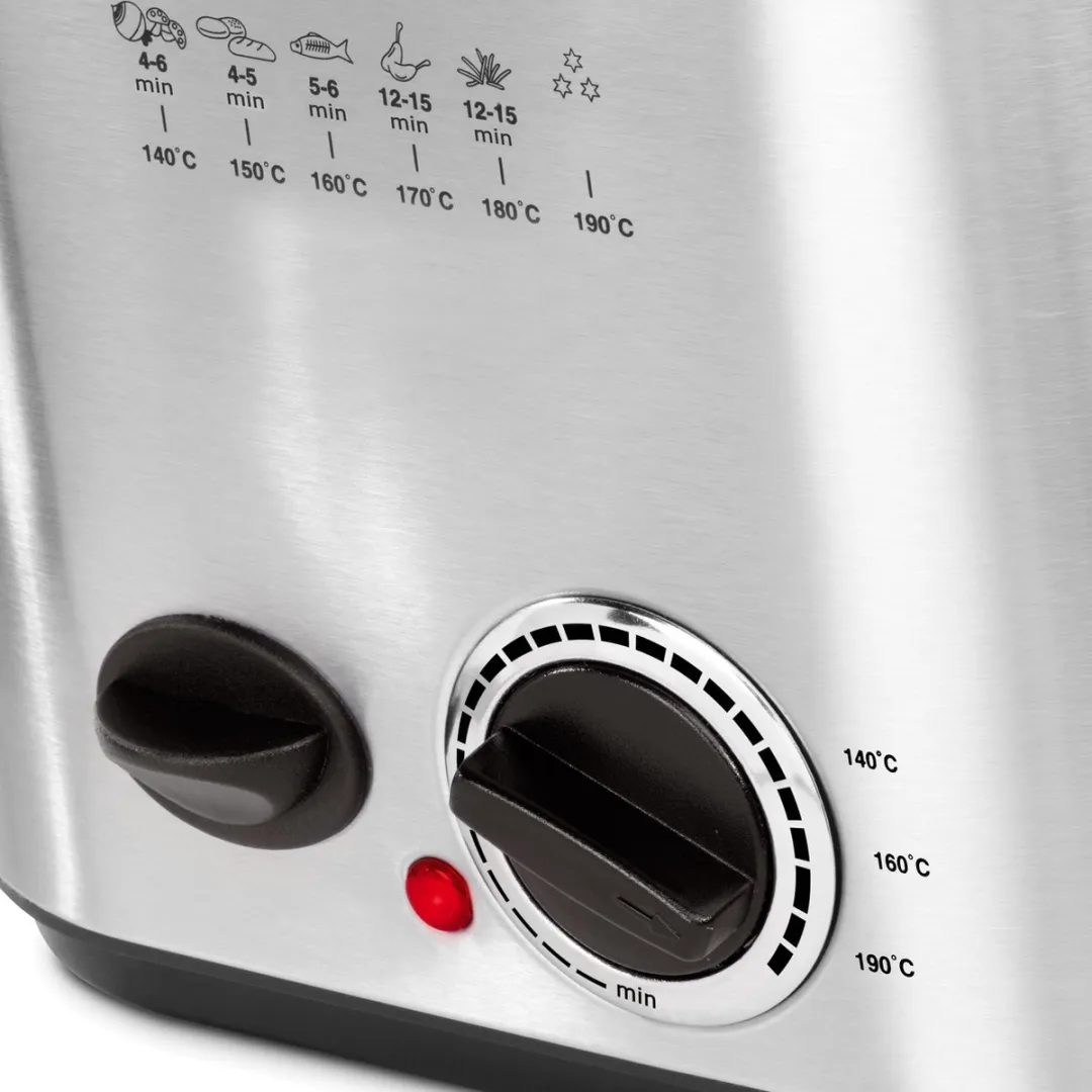 Princess Mini Friteuse & Fondue 182611 - 1.2L 840W - RVS