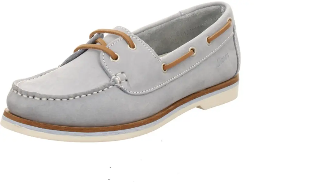 Sioux dames veterschoenen blauw maat 38