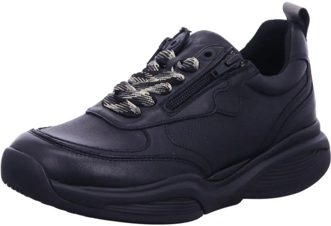Xsensible dames veterschoenen zwart maat 41