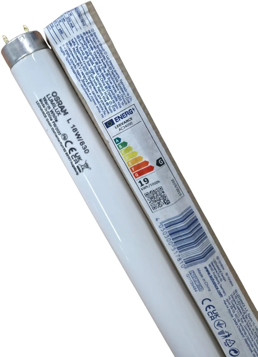 Osram Lumilux T8 TL-buis G13 18W 3000K
