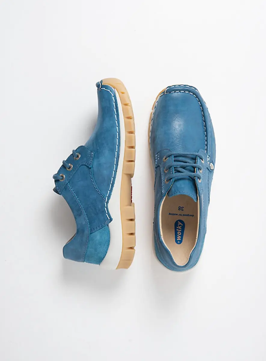 Wolky Dames Nieuw 04708 Seamy Fly Summer Blauw