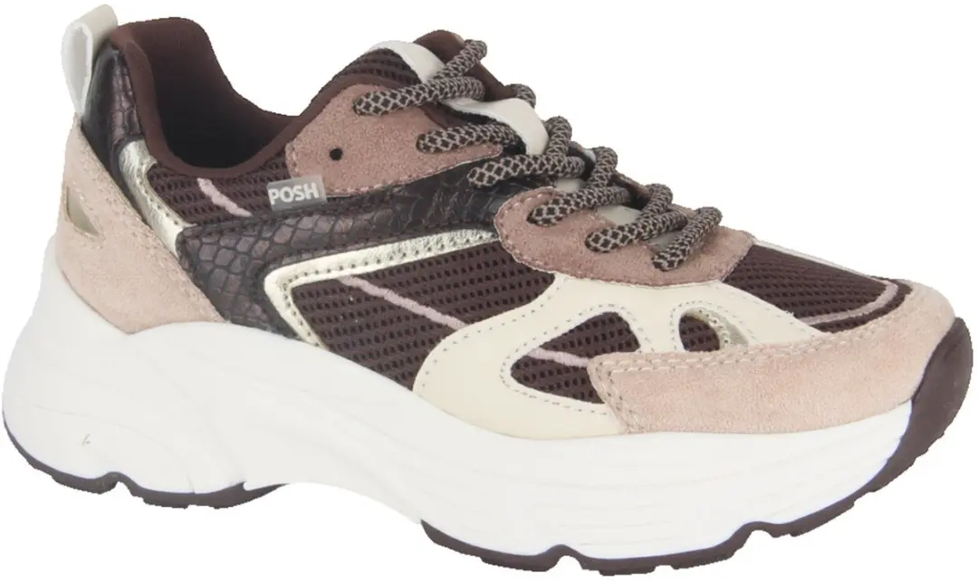 Posh C1210810AKGPSH meisjes sneakers maat 30 beige