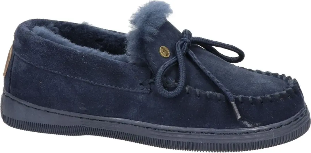 Warmbat Koala Women Suede Dames Sloffen - Donkerblauw - afbeelding 6 van 6