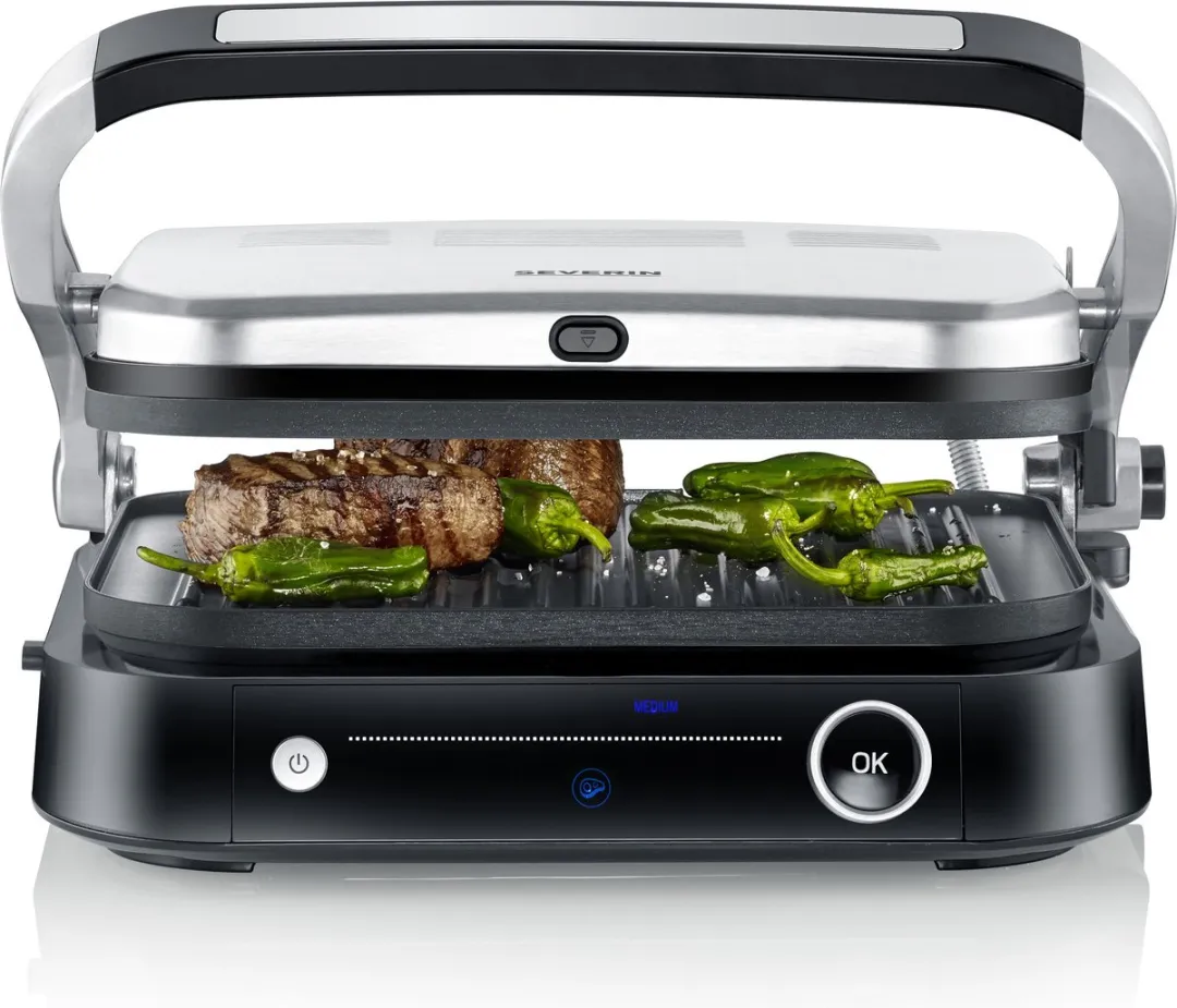 Severin KG2395 Contactgrill Pro - 1800W - 2 Platen