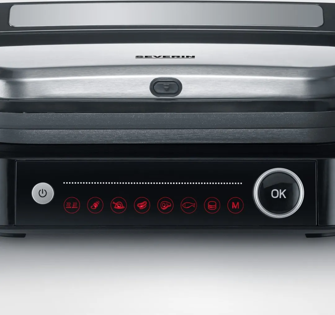 Severin KG2395 Contactgrill Pro - 1800W - 2 Platen
