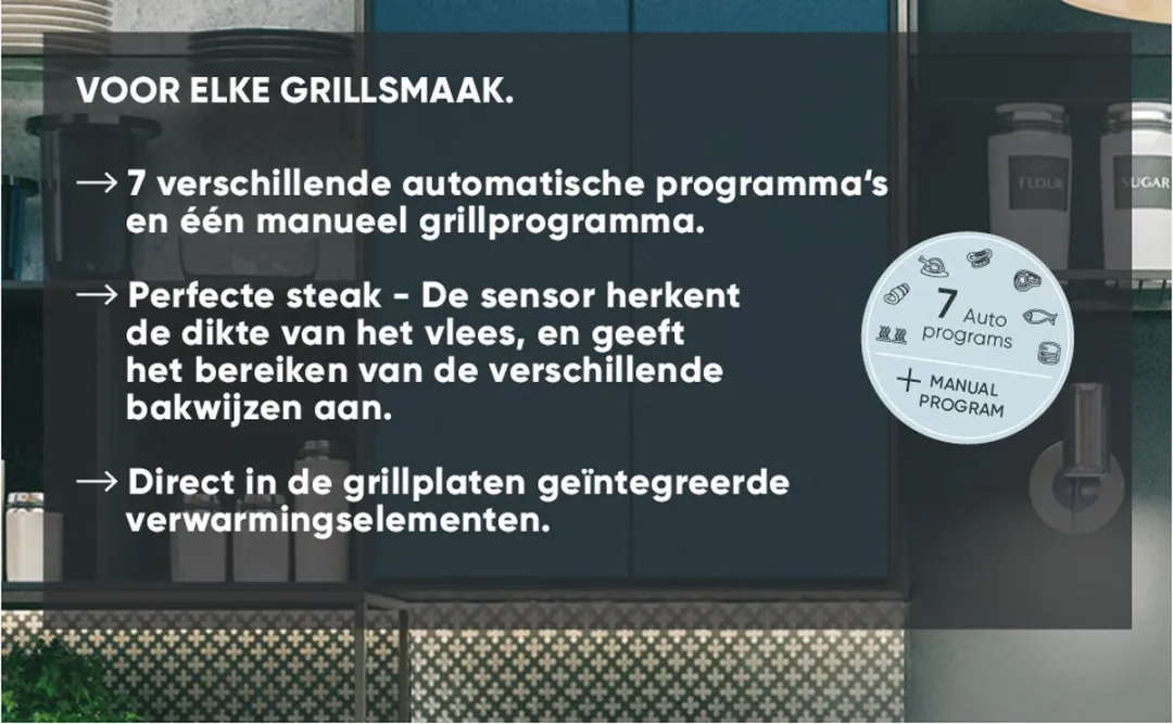 Severin KG2395 Contactgrill Pro - 1800W - 2 Platen - afbeelding 6 van 6