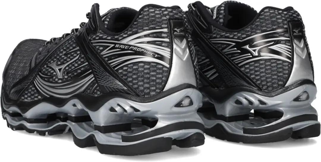 Mizuno Wave Prophecy 1 Sneakers - Mesh - Zwart - afbeelding 4 van 4