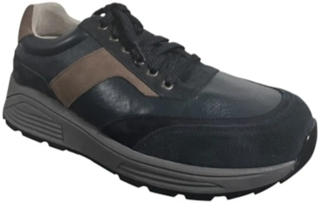 Xsensible 7508 Stone Lace Sneakers - Navy Combi - afbeelding 3 van 5
