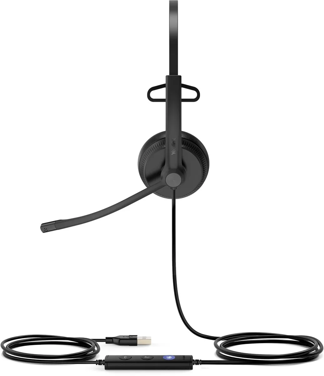Yealink UH34 Mono Teams Headset - Zwart - afbeelding 3 van 3