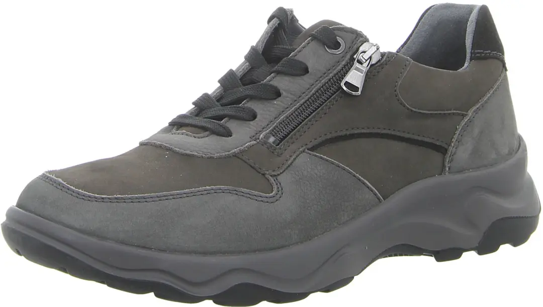 Waldläufer H-Max Bear Denver Carbon Heren Sneakers - Zwart - afbeelding 3 van 6
