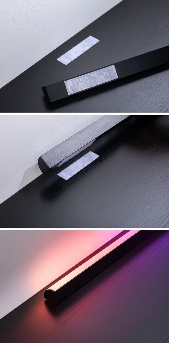 Paulmann EntertainLED Lightbar Dynamic RGB 2x1W - Zwart