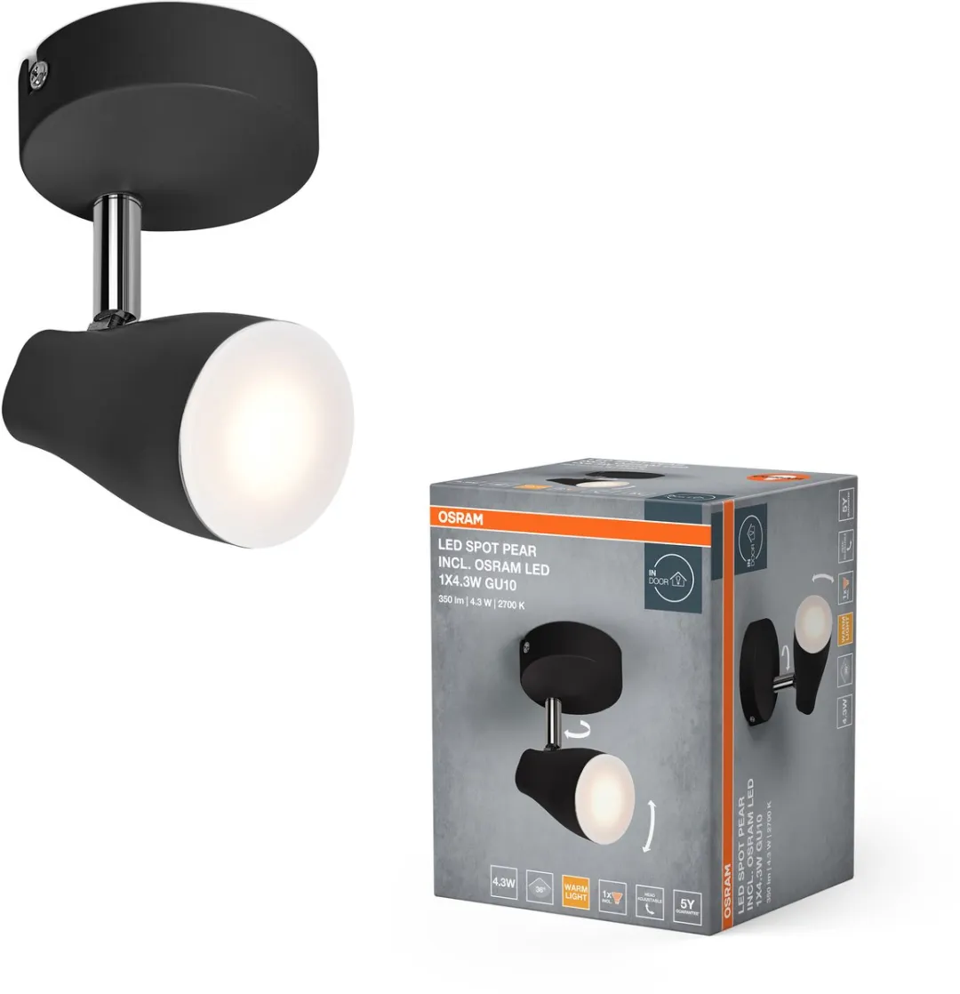 Osram LED Spot Pear Plafondspot 4,3W 210lm
