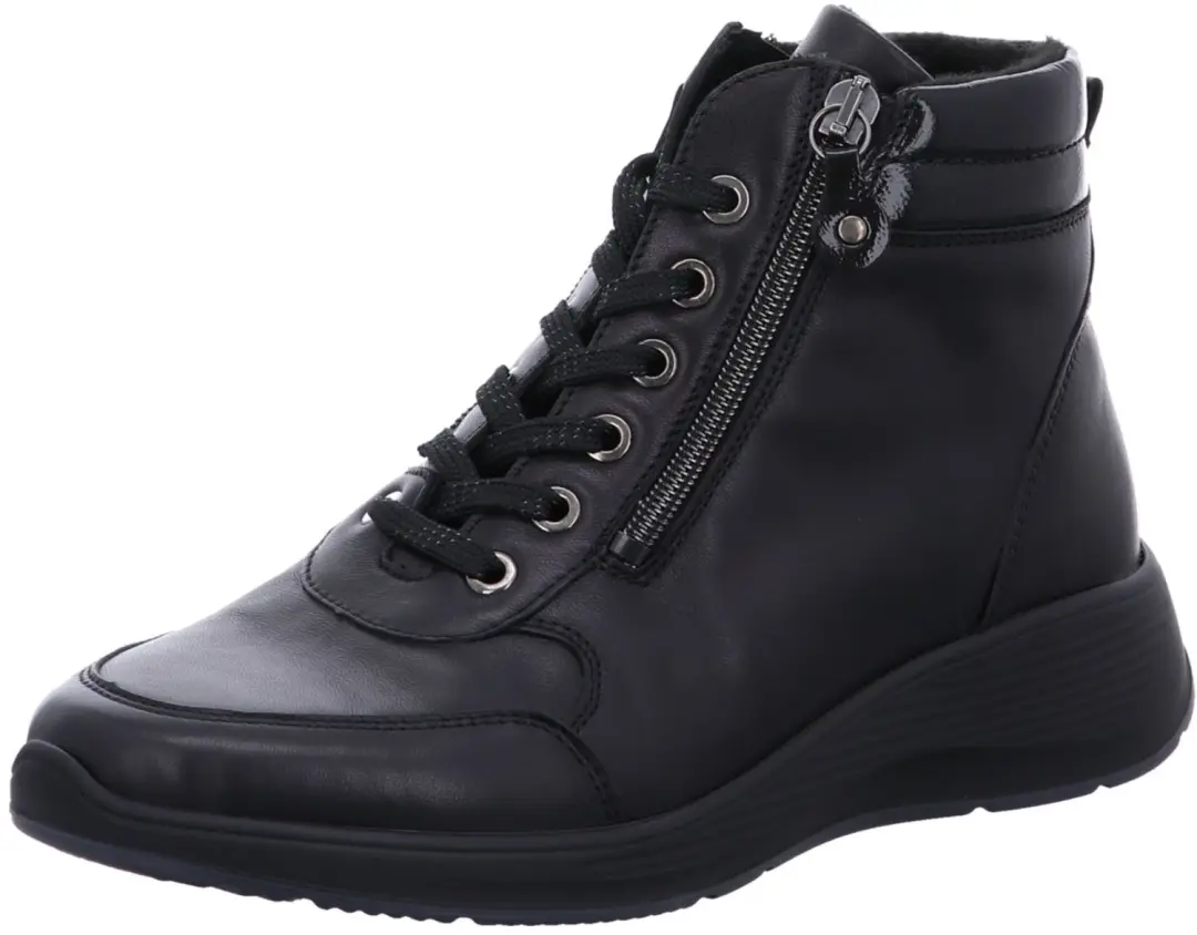 Waldläufer unisex veterschoenen zwart maat 38.5