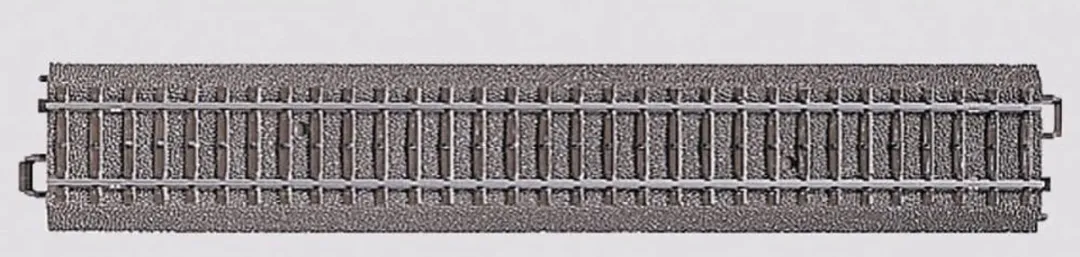 Märklin H0 C-rails 24236 Rechte Rails - 10 Stuks