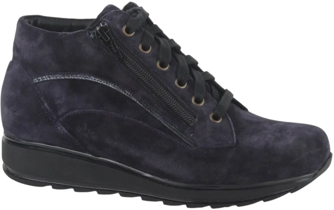 Durea 9763.685.9940-H dames veterboots sportief maat 41,5 (7,5) blauw