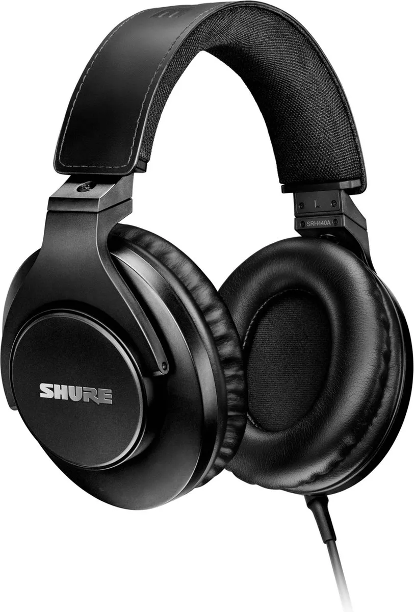 Shure SRH440A Studio Hoofdtelefoon - Zwart