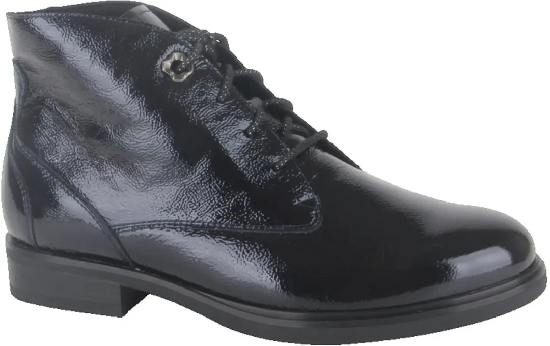 Durea 9840.838.7534-K dames veterboots gekleed maat 39 (6) blauw