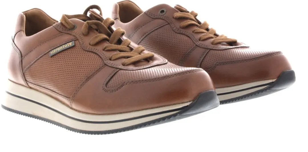 Mephisto Gerome Veterschoenen - Cognac - afbeelding 4 van 6