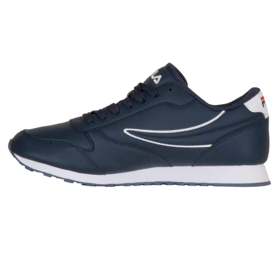 Fila Orbit Low Heren Sneakers - Navy/Wit - afbeelding 6 van 6