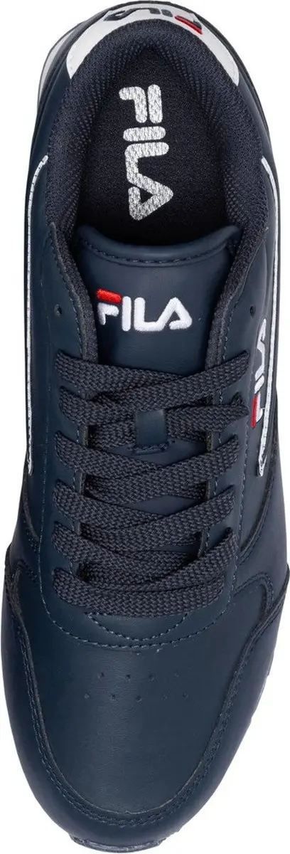Fila Orbit Low Heren Sneakers - Navy/Wit - afbeelding 3 van 6