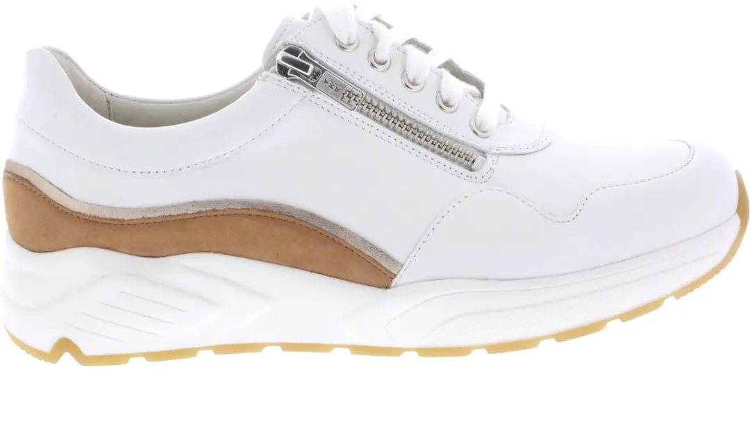 Dames Veterschoenen Solidus Solidus Kea 66007-90357 Wit