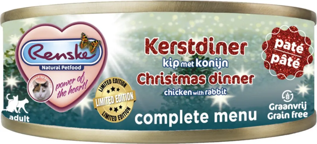 Renske Vers Kat Kerstdiner Limited 70g