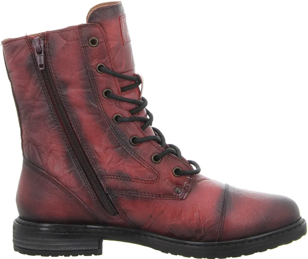 Mustang unisex veterschoenen rood maat 38