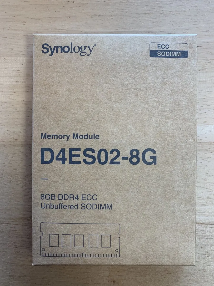 Synology D4ES02-8G Geheugenmodule 8GB DDR4 ECC