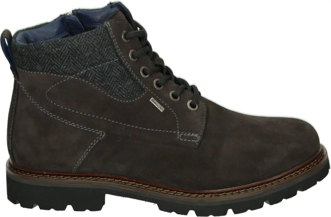 Sioux ADALR-710-TEX-WF-H - Volwassenen Heren sneakersVrije tijd half-hoog - Kleur: Oranje - Maat: 42.5