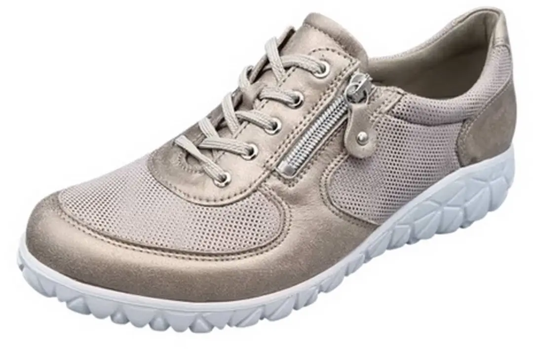 Waldläufer dames veterschoenen grijs maat 43