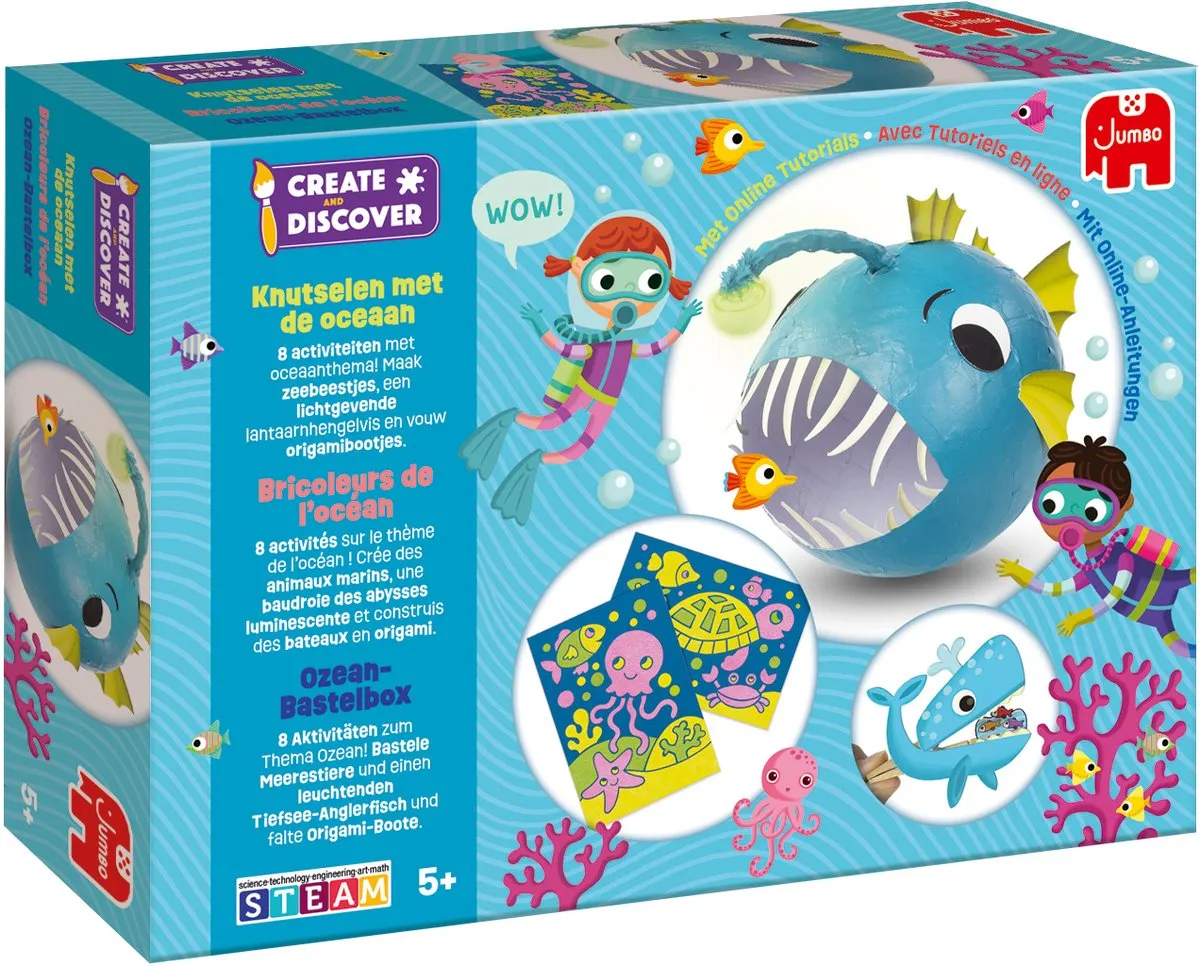 Jumbo Create & Discover Oceaan Knutselset