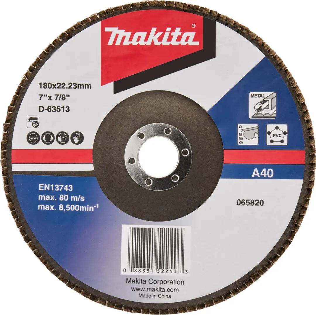 Makita A40 180mm Lamellenschuurschijf