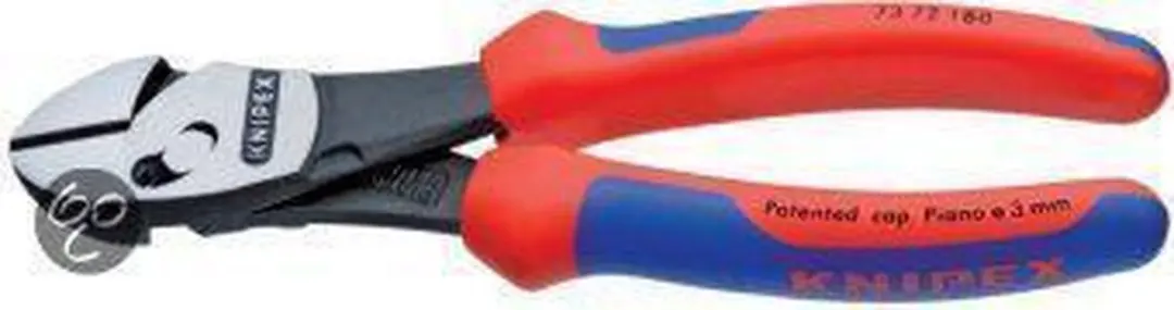 Knipex TwinForce 73 72 180 BK Diagonaalschaar - 180mm - afbeelding 6 van 6