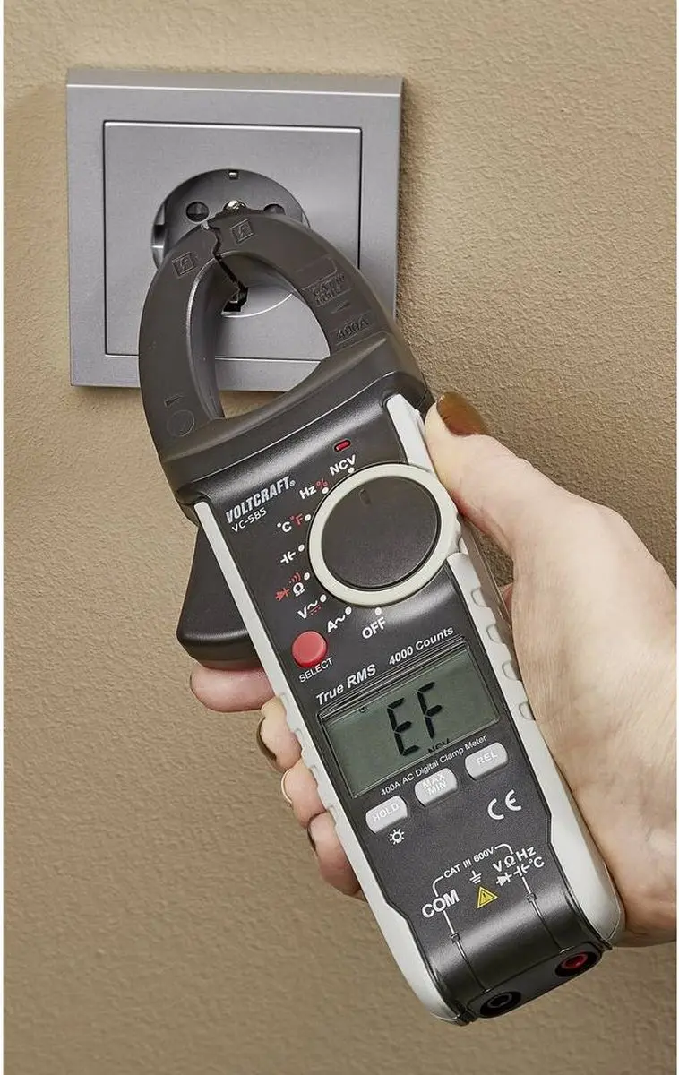 Voltcraft VC585 Stroomtang Multimeter - afbeelding 5 van 6