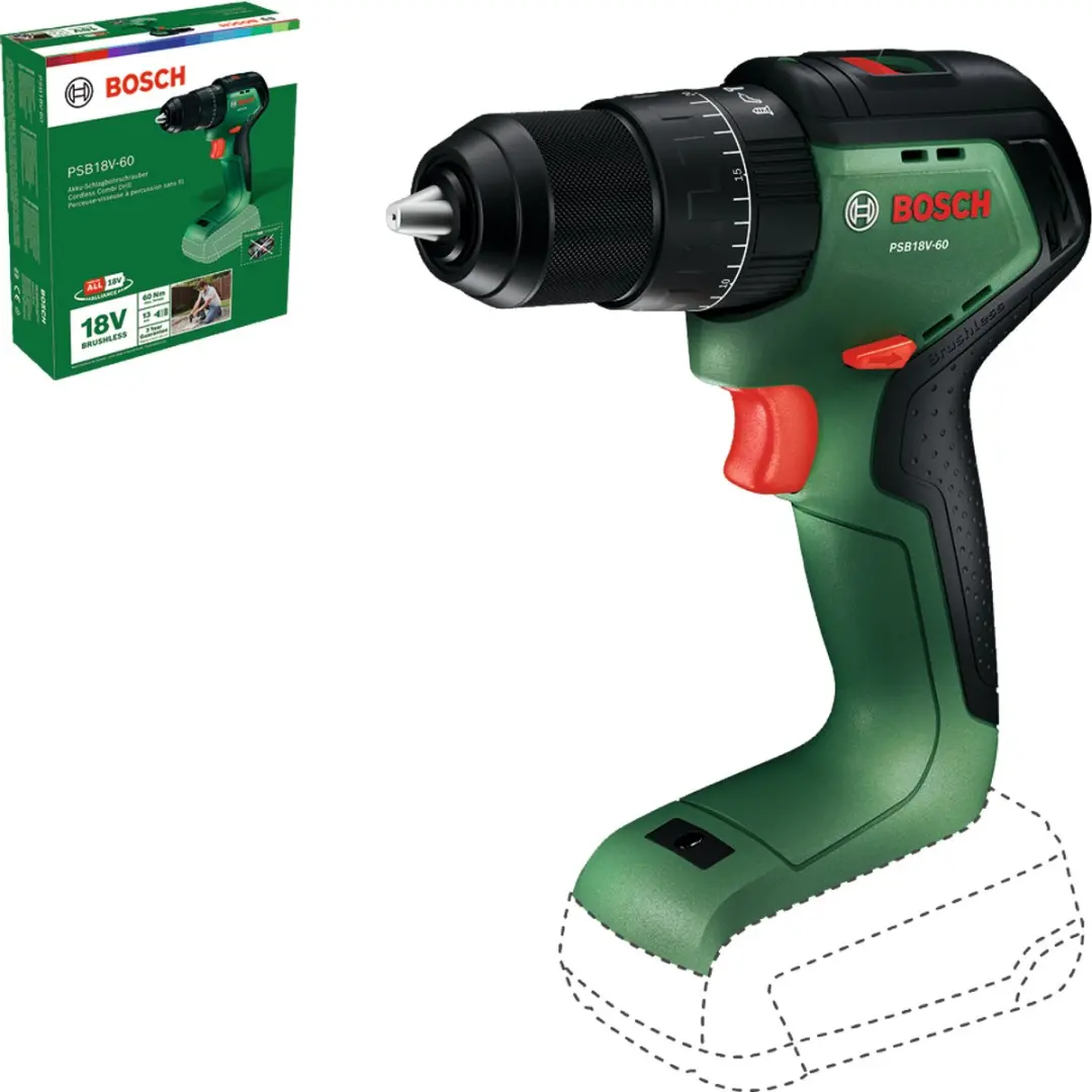 Bosch PSB18V-60 Accu-slagboormachine 06039D7300