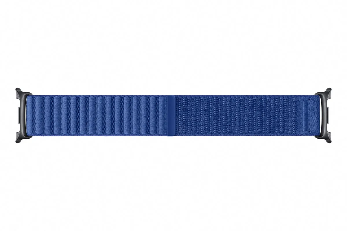 Samsung Galaxy Watch 8 Stoffenen Band Blauw S/M