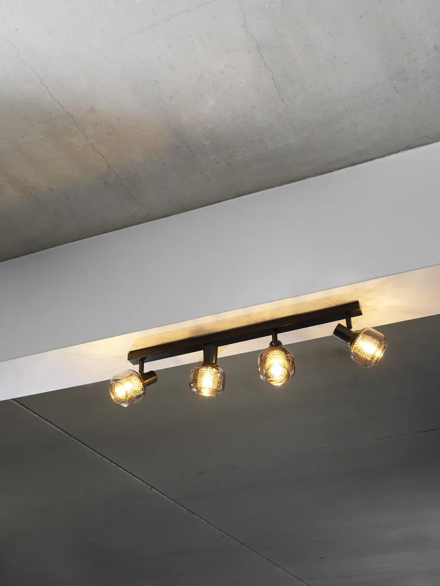 Osram Decor Spot Firefly E14 4x2,8W - 1000lm - Zwart