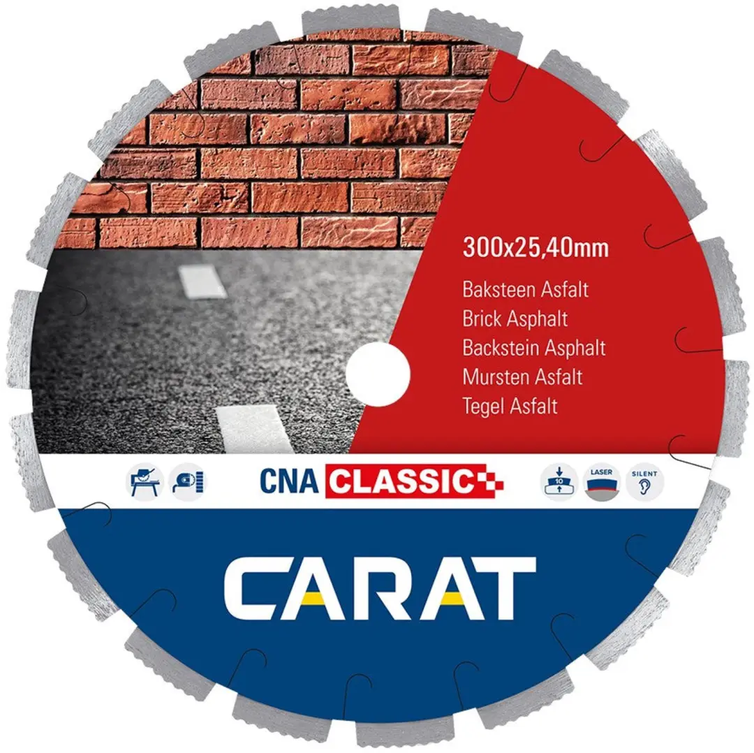Carat CNAM300400 Diamantzaag baksteen/asfalt - Ø 300mm - afbeelding 2 van 3
