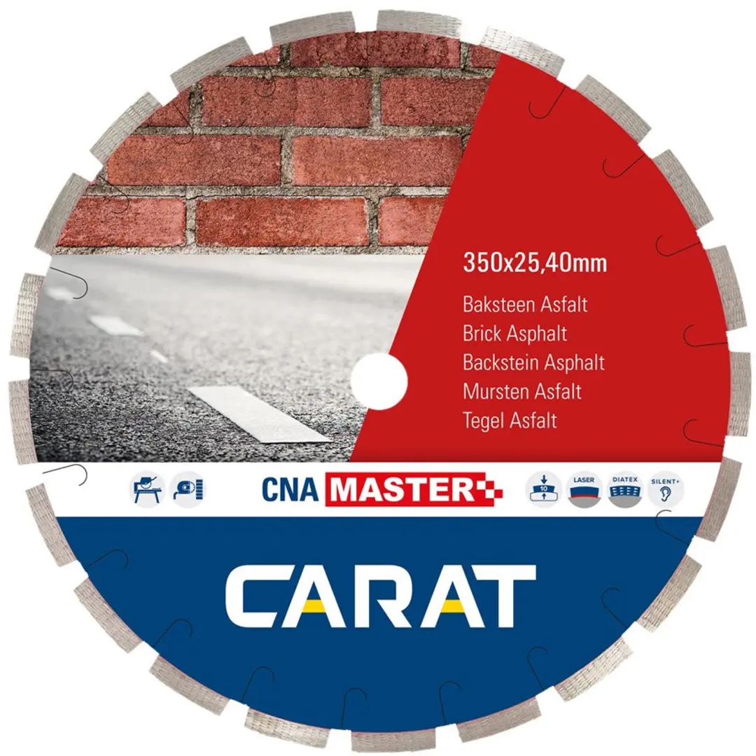 Carat CNAM300400 Diamantzaag baksteen/asfalt - Ø 300mm - afbeelding 3 van 3