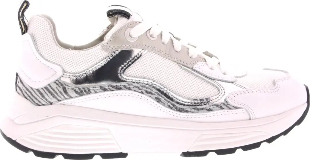 Dames Veterschoenen Xsensible Milau White Combi Wit