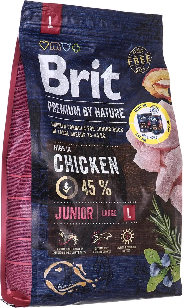 Brit Premium by Nature Junior L Kip 3kg