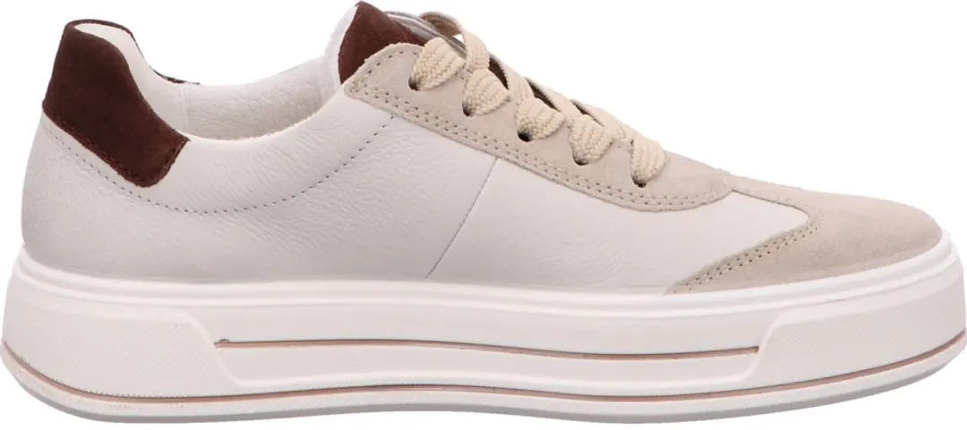 ara dames veterschoenen crème maat 43