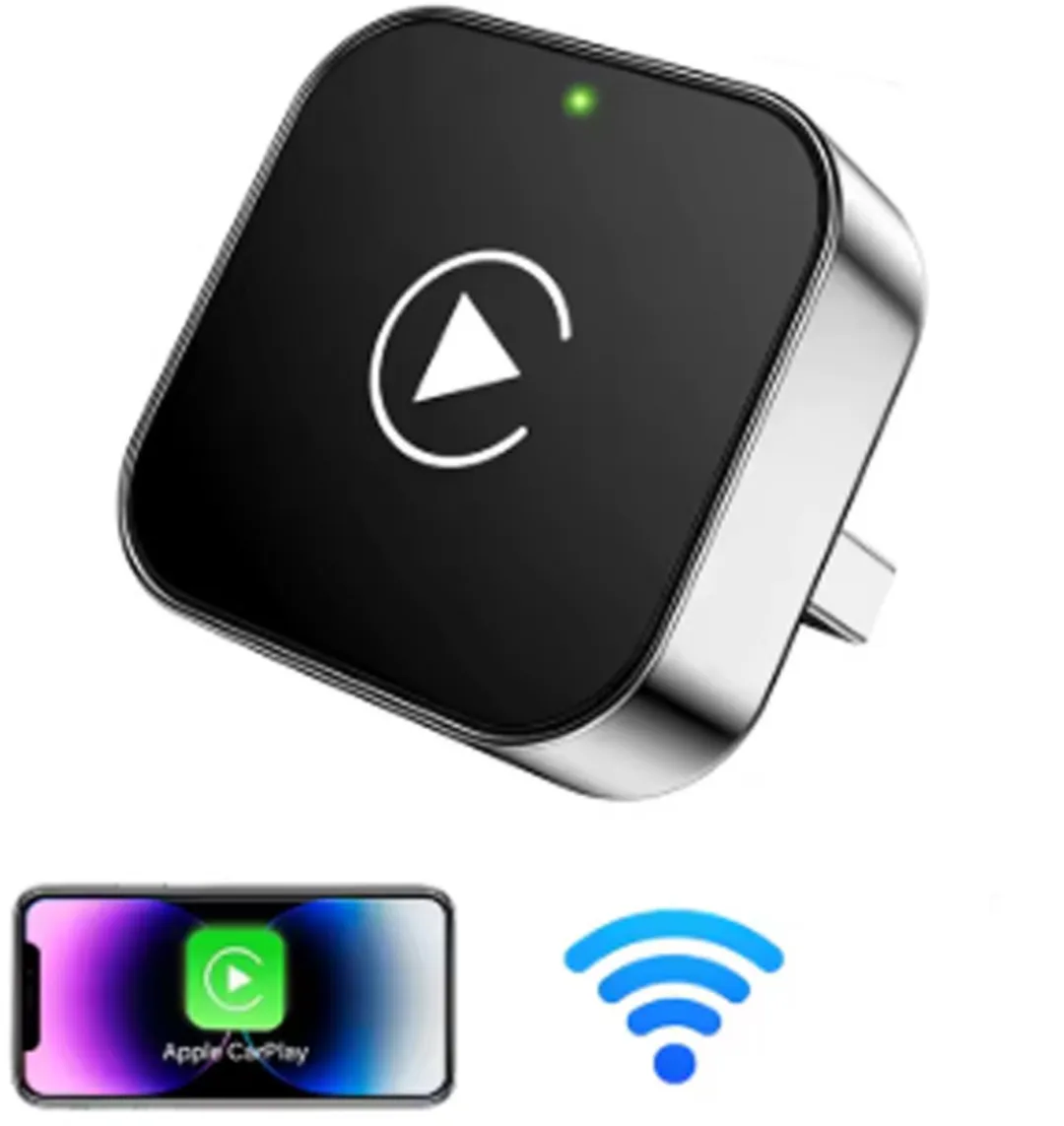RedParrot Plugandplaycarplay CarPlay & Android Auto Adapter