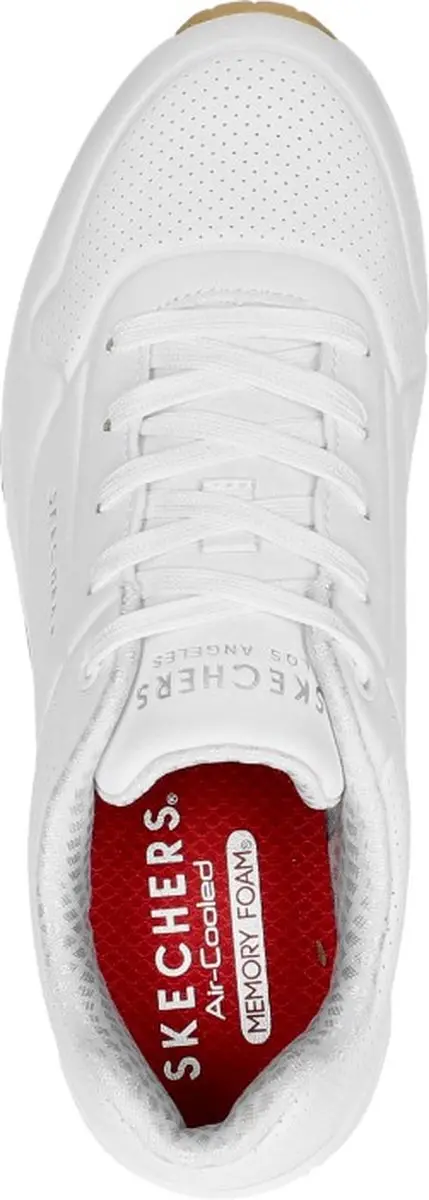 Skechers Uno Stand On Air Sneakers - Wit - afbeelding 5 van 6