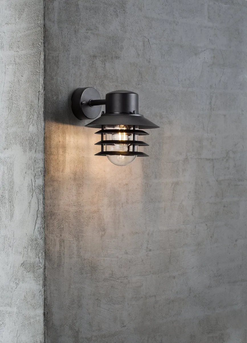 Nordlux Vejers Wandlamp E27 - 40W - Zwart