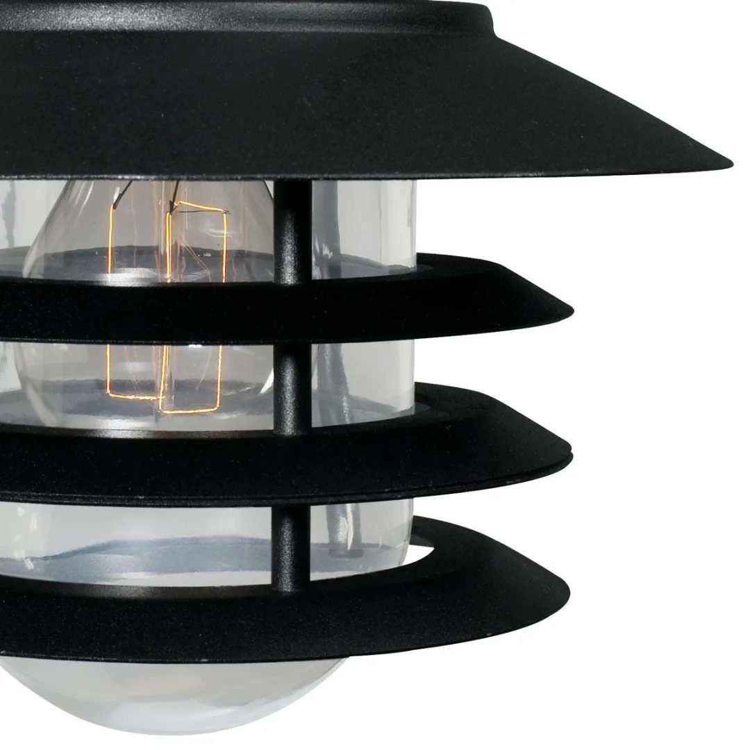 Nordlux Vejers Wandlamp E27 - 40W - Zwart